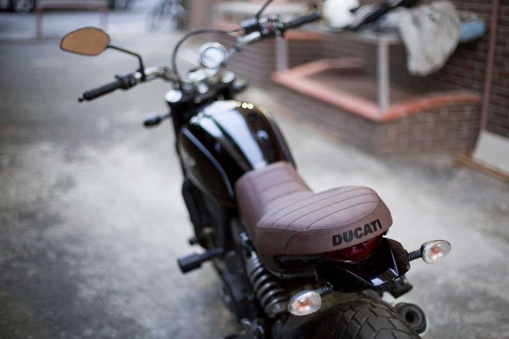 ducati scrambler passenger backrest